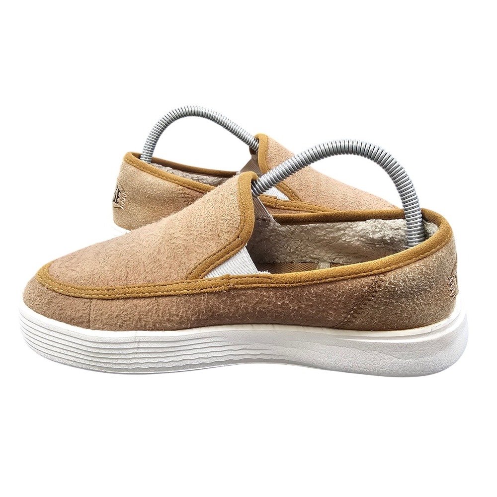 Hey Dude Sunapee W Faux Shearling Cognac Women's 8 Slip-On Shoes 40616-21N 2023 - Picture 7 of 9